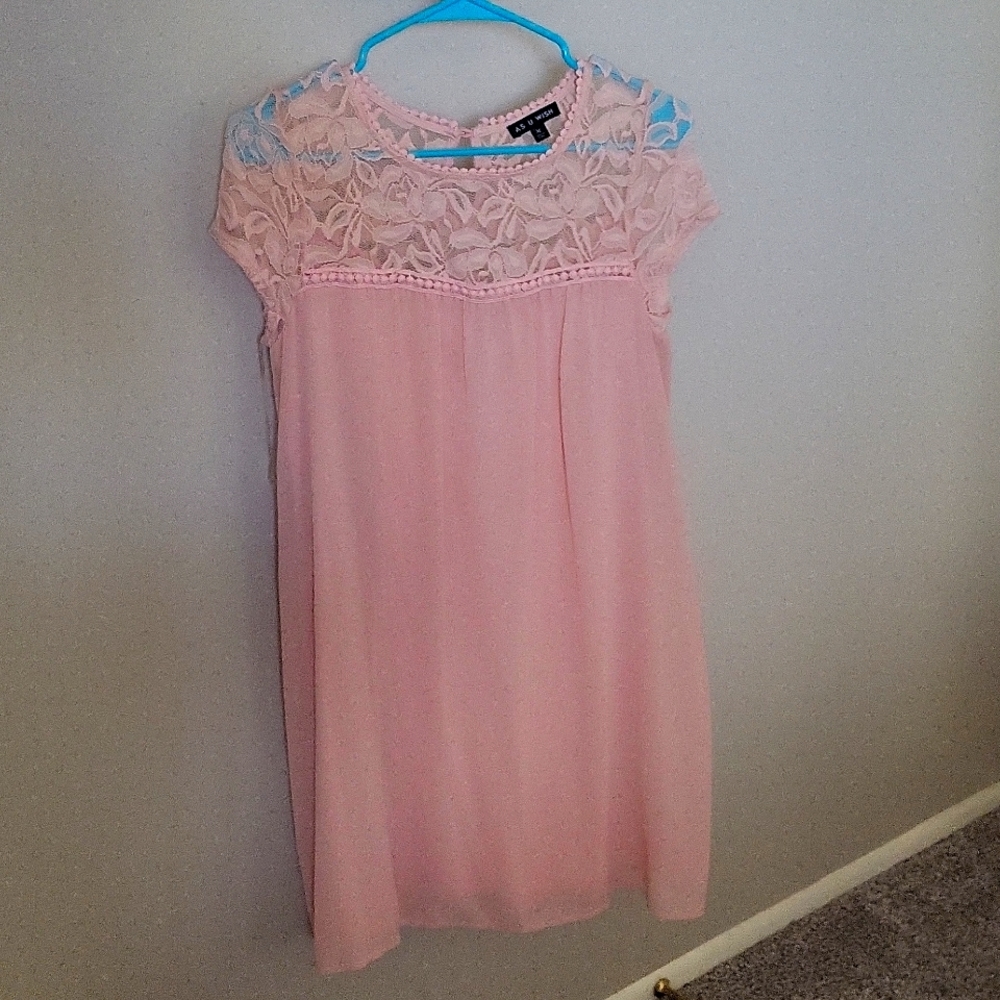 Pink dress